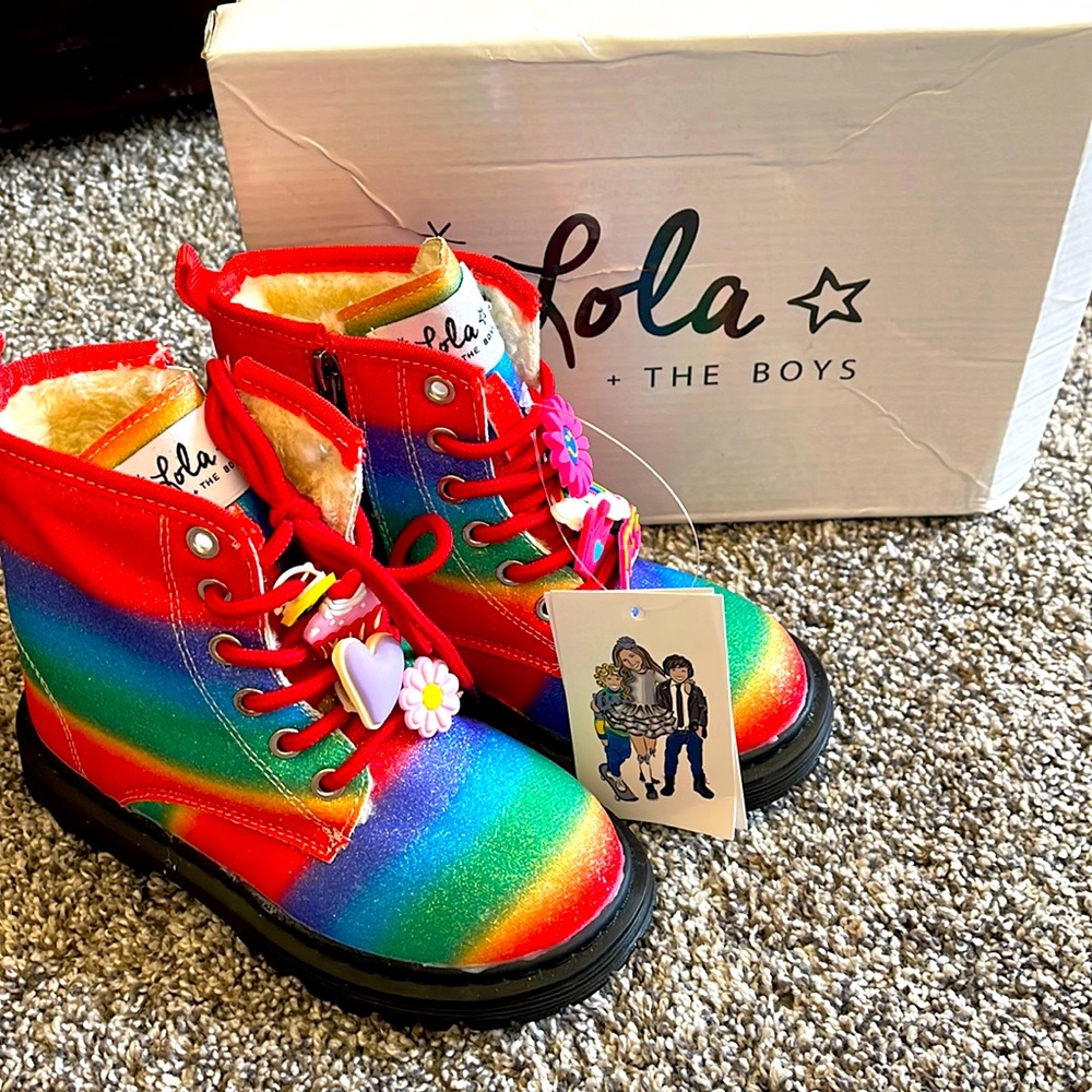 Lola + The Boys Charm Boots